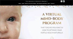 Desktop Screenshot of mindfulfertilityproject.com