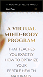 Mobile Screenshot of mindfulfertilityproject.com